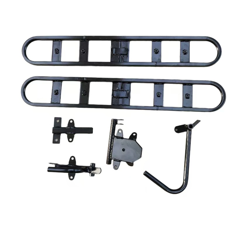 Factory Customized Electric Dust Sweeper Cart with Iron Frame, Front and Rear Mop Brackets, Dust Accessories for Electric Tricycles