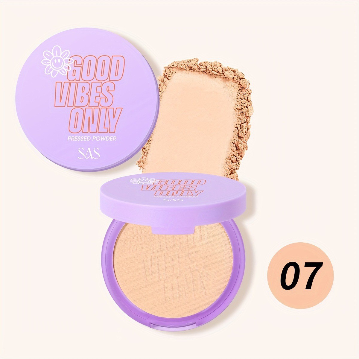 USHAS polvo de control de aceite de spot transfronterizo SAF031B para la reparación facial