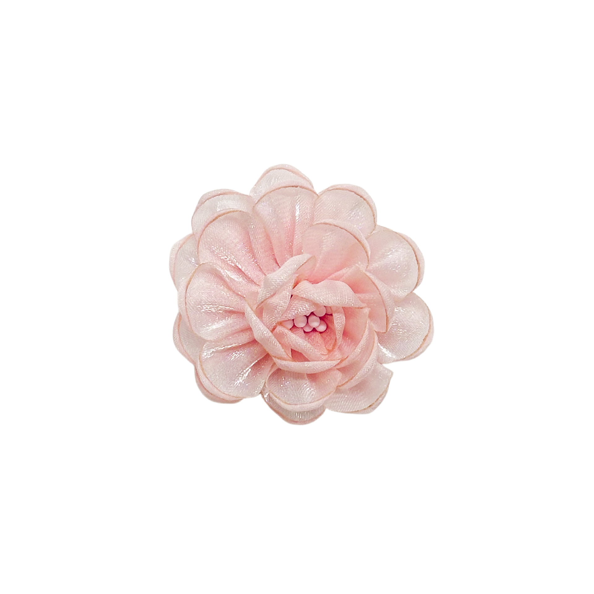 5 flores de tela de perla hermosa moda estereoscópica en blanco y negro accesorios de la habitación de tela pegada ropa bolsa accesorios para el cabello image 10