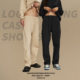 2024 autumn and winter new 430g high quality terry casual men's pants street tide brand loose straight men's pants