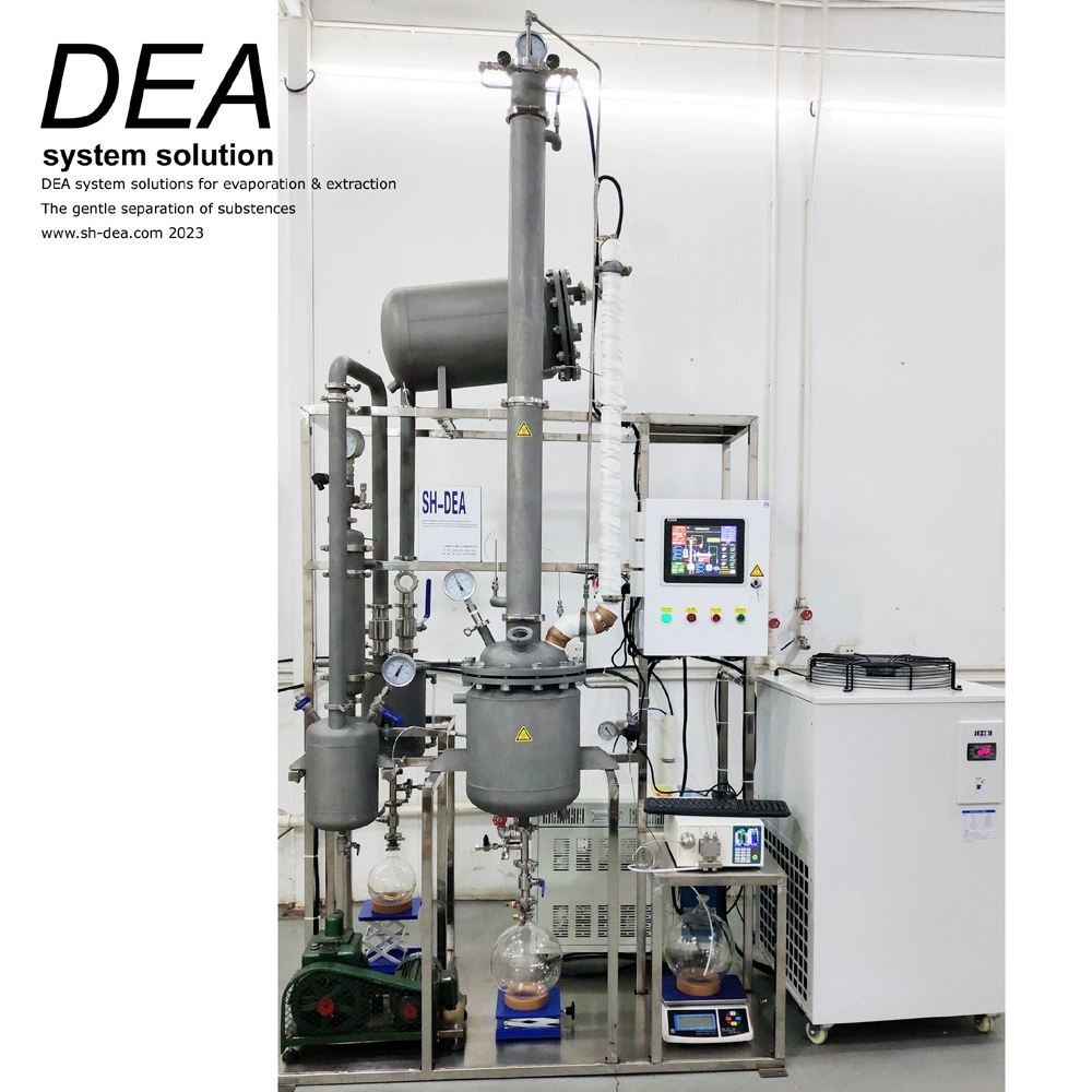 DEA-FM-100 испаритель с падающей пленкой позволяет быстро и эффективно завершить процесс испарения материала