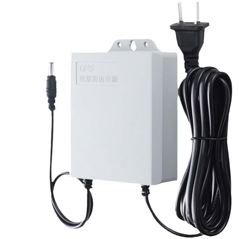 UPS monitoreo a prueba de lluvia 12V cámara de alimentación de apagón monitoreo de vida de alimentación continua adaptador de alimentación móvil