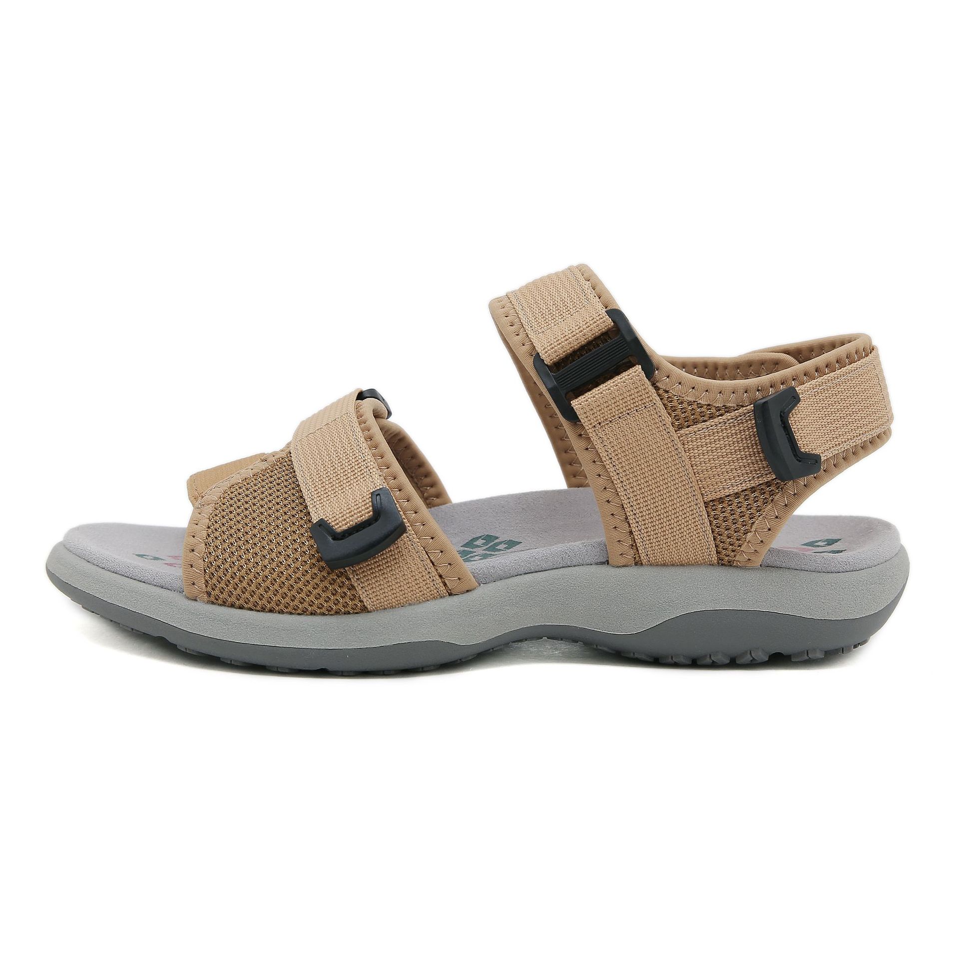K6357-7 nuevas sandalias deportivas de comercio exterior 2024 tejidas Velcro zapatos de mujer de talla grande