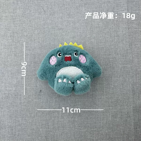 Plush mint doll, peacock