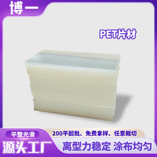 Pet Transparent Release Film Anti-Static Polyester Film Single and Double Silicone Oil Film Eyelash Sticker Pet Release Film