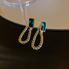 Silver needle, fashionable earrings, silver 925 sample, internet celebrity, wholesale