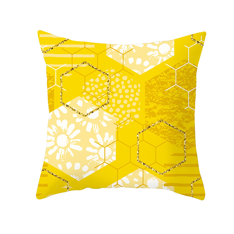 Geometric Sofa Pillow Cover