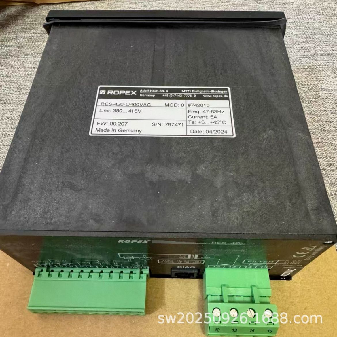 德国ROPEX温度控制器 RES-406 全新现货优惠议价