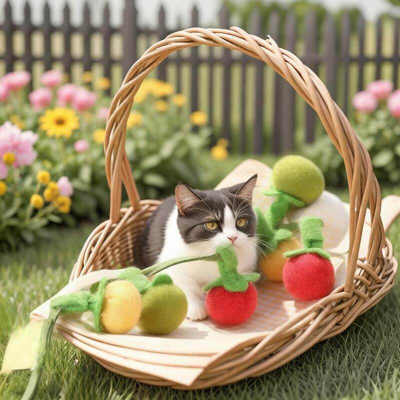Tomato Cat Teaser Stick, Bite-Resistant Cat Toy, Self-Entertainment Gadget with Bell, Cat Toy, Persimmon-Shaped Long Cat Teaser Stick Tomato Cat Teaser Stick, Bite-Resistant Cat Toy, Self-Entertainment Gadget with Bell, Cat Toy, Persimmon-Shaped Long Cat Teaser Stick