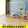 Cat cage three -layer cat villa indoor double -layer iron mesh cat house two layers of cat nest four layers of home pet cat cage