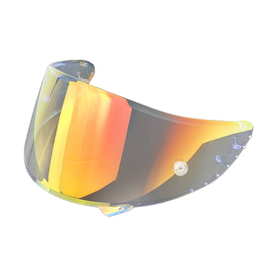 Electroplated Helmet Mirror, Dəbilqə (Kaska) aksesuarları - x14-revo-aurora-red