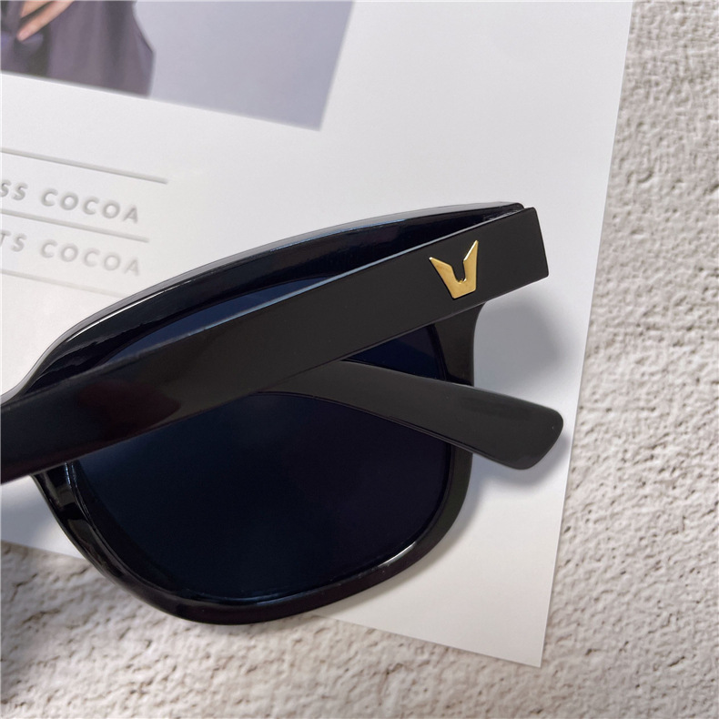 Square Glasses Style Daily Occasion Fashion Solid Color PC UV400 Protection Square Full Frame Women's Sunglasses
