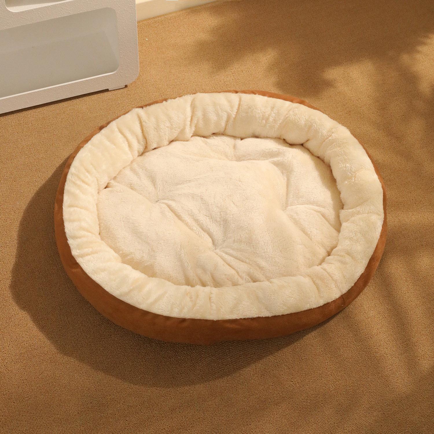 Taotao perrera invierno engrosamiento ovalado cojín para perros cama para mascotas invierno cálido nido para gatos invierno stock al por mayor