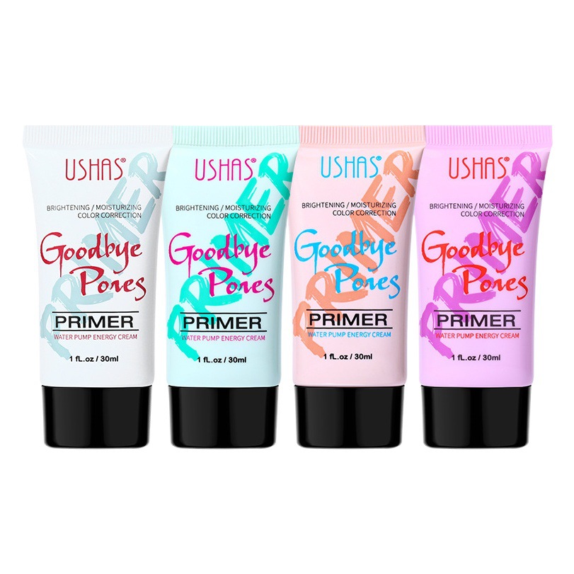 USHAS comercio exterior europeo y americano maquillaje transfronterizo gel corrector hidratante de poros invisibles maquillaje de Amazon