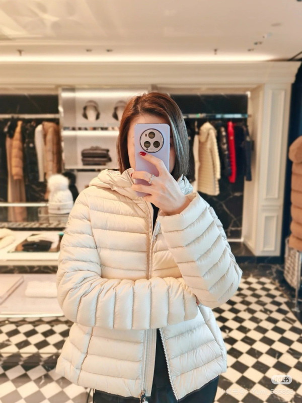 蒙家25ss M家新款女款薄短款修身显瘦轻鹅羽绒服夹克外套|undefined