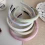 新款春季宽边刺绣发箍