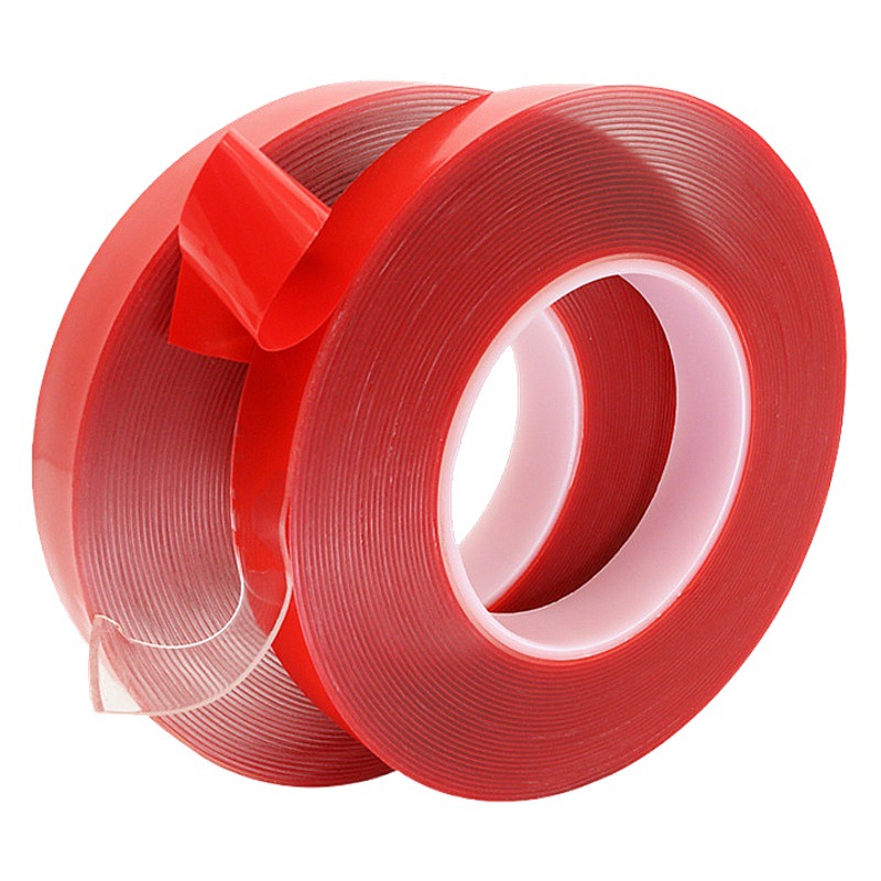 Cinta mágica Nano de dispensación redonda resistente de alta temperatura impermeable adhesiva de doble cara de acrílico transparente de alta viscosidad de la cinta de doble cara