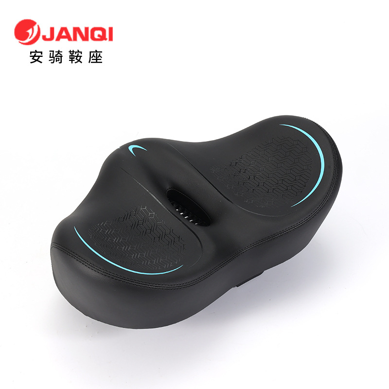 无鼻透孔无鼻坐垫防屁股痛软骑行车座动感单车公路加大加宽鞍座