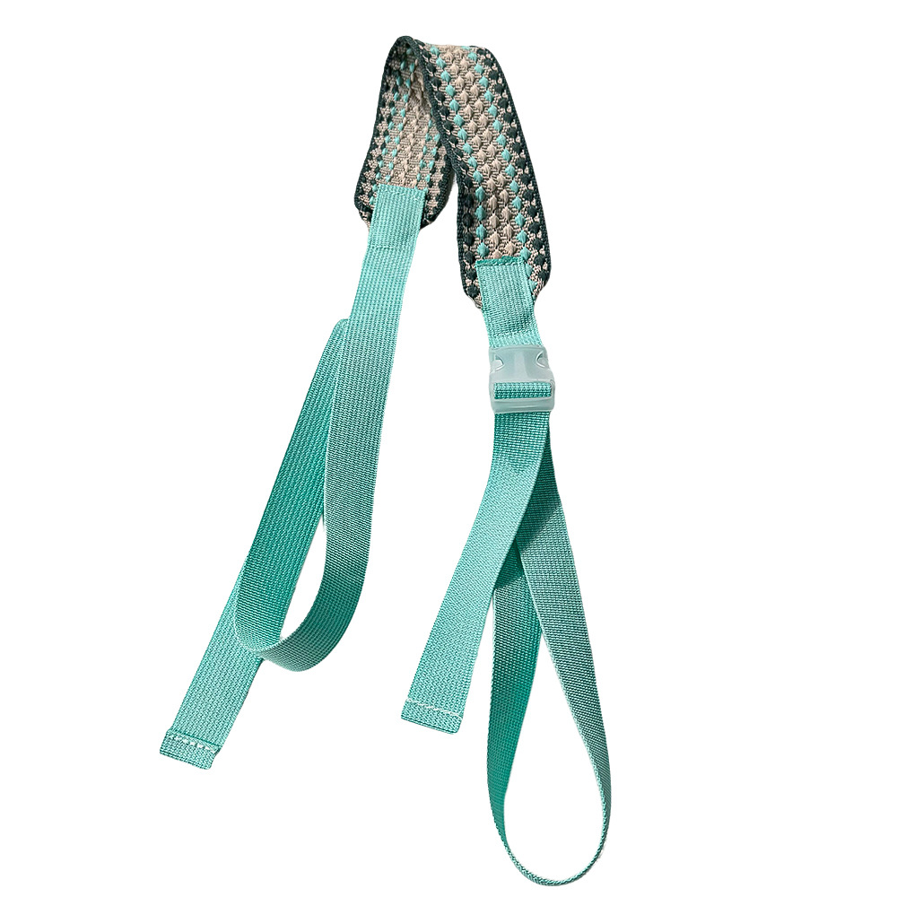 Rice blue blooming wide shoulder strap