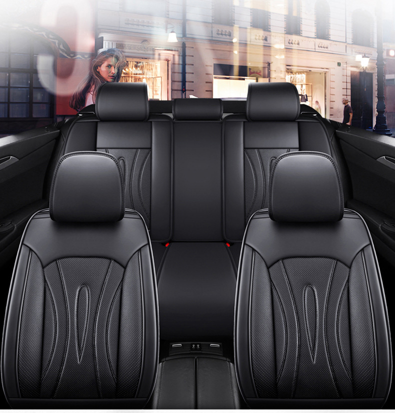 Full Leather Car Seat Cover Universal Full Set