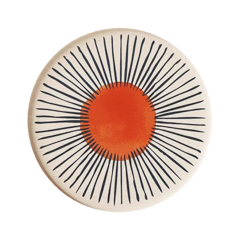 Cocina de barro de diatomeas japonesa almohadilla de taza dura almohadilla de mesa aislante térmico almohadilla de mesa absorción de agua a prueba de calor silencioso viento almohadilla de taza de café seca rápida