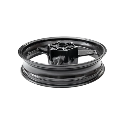 rim, modified front hub — Motorcycle wheel hub