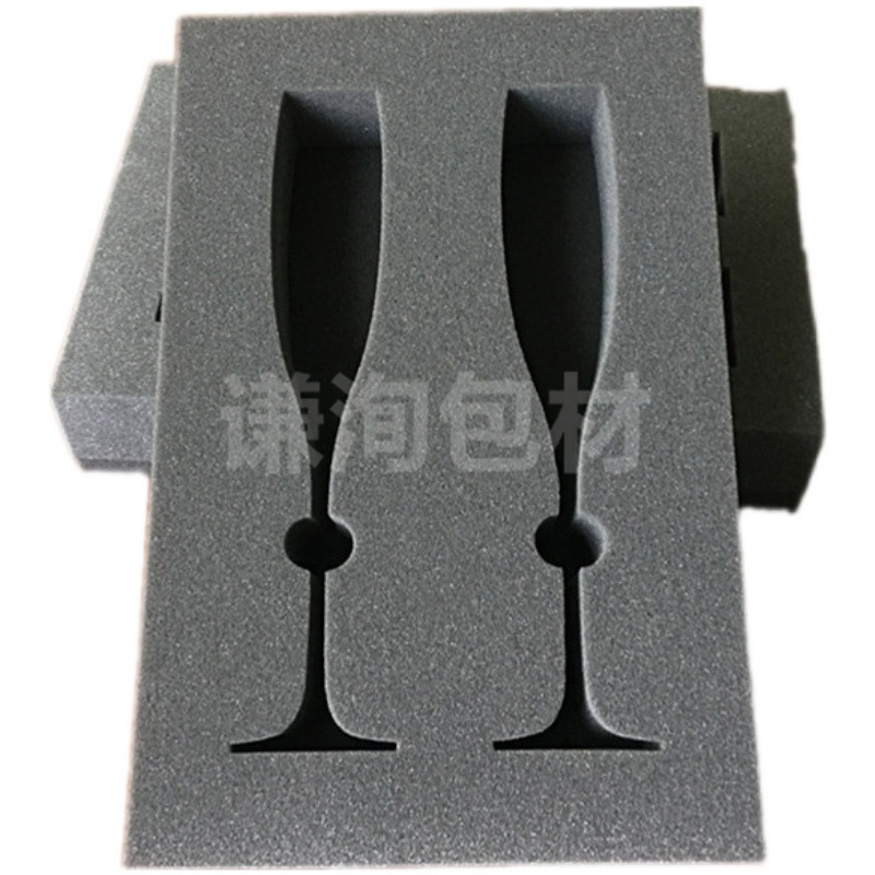 供应海绵包装内衬 防震海绵内包装 黑色海绵内托包装 包运费