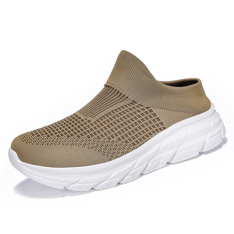 Mules Deportivos para Hombre Talla 46-47 de Tejido Volador y MD Transpirable para Ocio