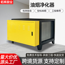 厨房商用油烟净化器 酒店餐饮低空油烟净化设备 大风量油烟净化器