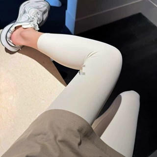 Ailogt肯豆jiso同款 紧身瑜伽裤女高腰提臀跑步普拉提健身九分裤