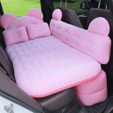 Vehicle-mounted inflatable bed: car rear sleeping mat mattress