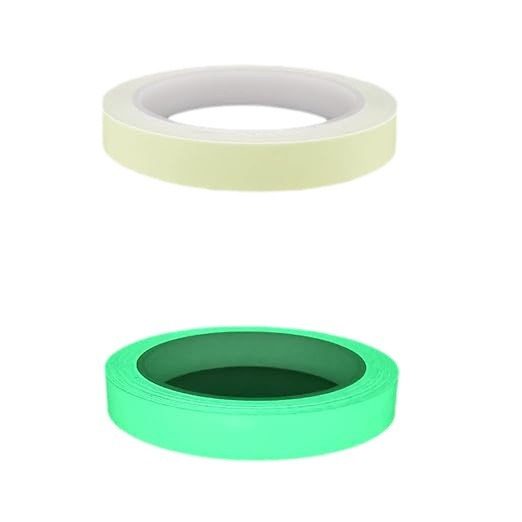 Cross-border luminous tape warning stair steps ground green waterproof fluorescent tape night self-luminous stickers