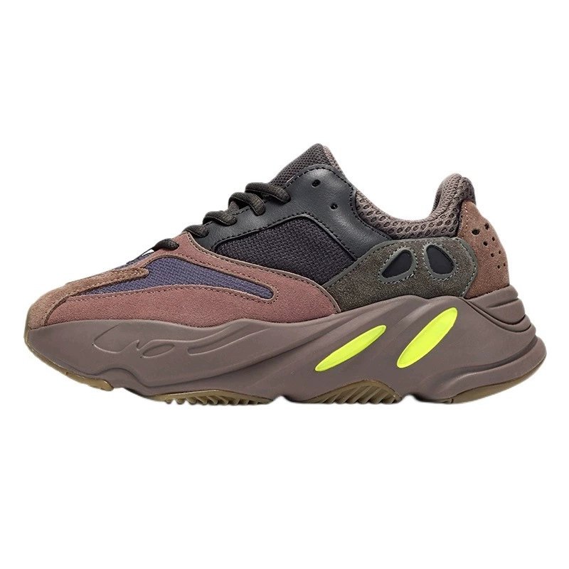 Чистый оригинал Coconut 700 Первого поколения Yeezy700v2 Black Soul Daddy обувь мужская и женская крупный размер ретро пара спортивная обувь