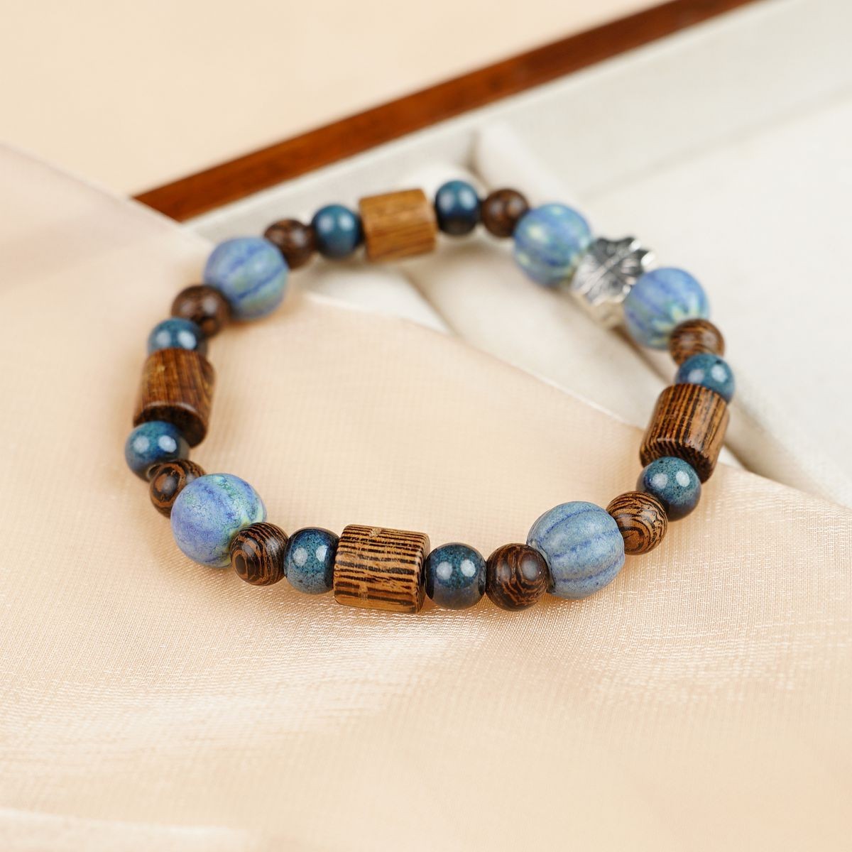 Jingdezhen pulsera de cerámica de verano mujer alta sensación galletas serie de gatos nicho diseño universal pulsera alta sensación