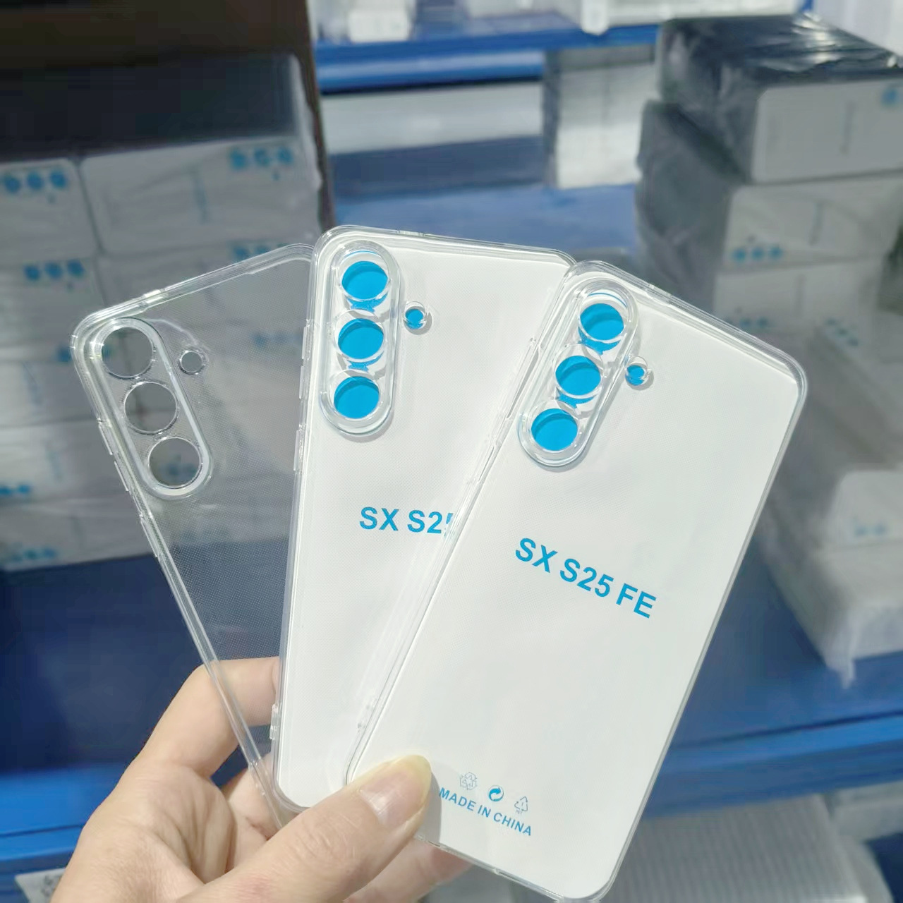 适用SAM三星A16 4G透明TPU手机壳1.5mm高透直边TPU透明防摔保护套