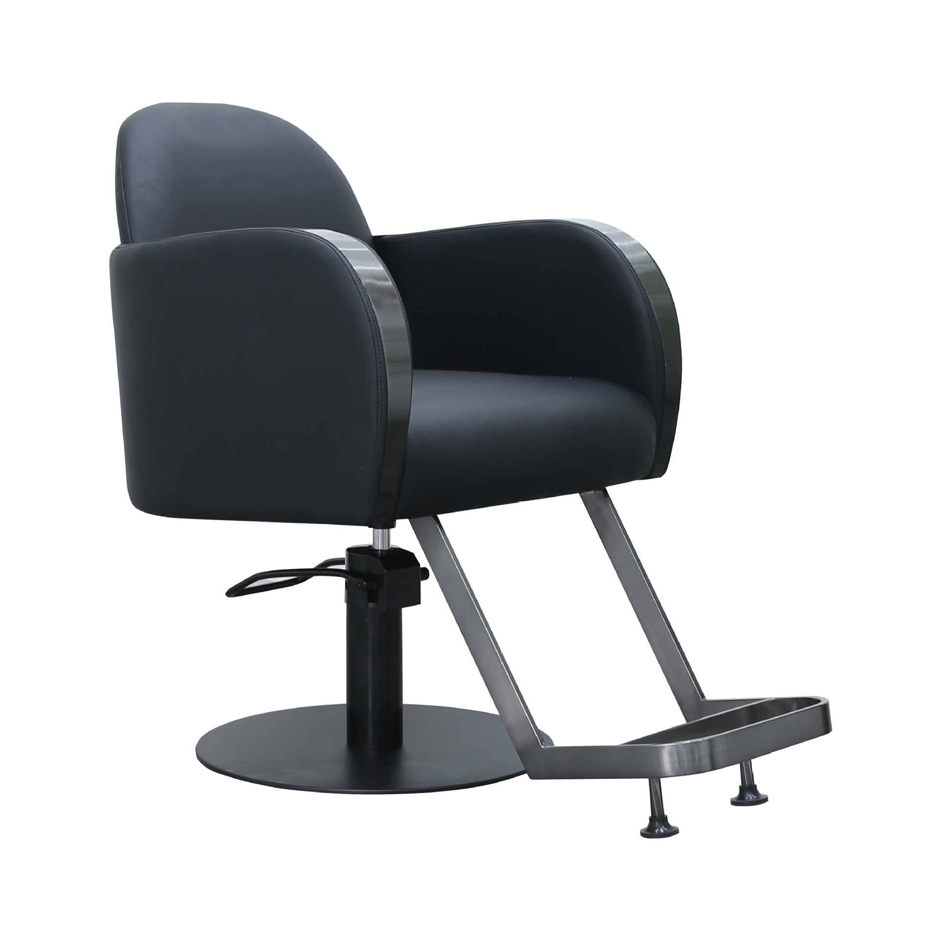 Peluquería, peluquería, peluquería, peluquería, peluquería, peluquería, silla de corte de pelo, silla giratoria, silla de teñido caliente de moda y lujo image 7