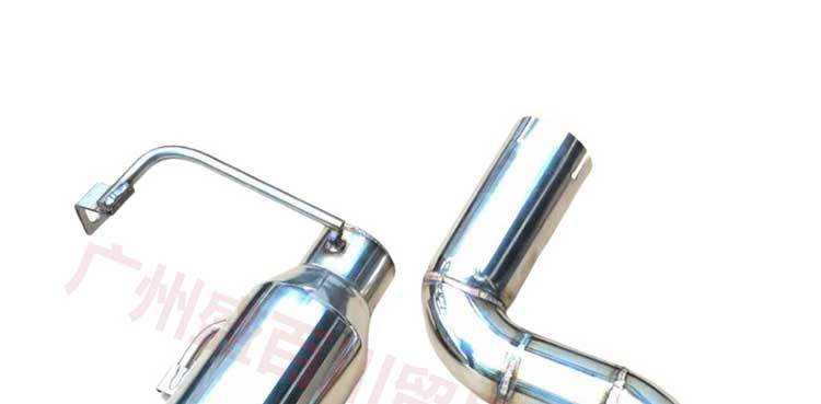Suitable for Ford Ranger Stainless Steel Muffler Exhaust Pipe Tailpipe Tip Tail Throat Modification