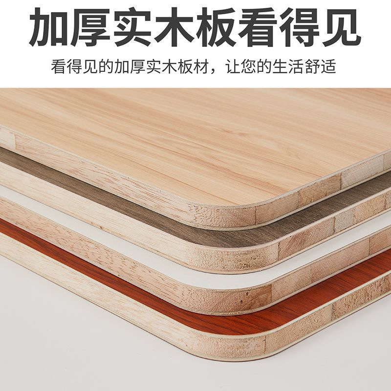 Procesamiento personalizado de madera sólida pe protección ambiental sin pintura tablero ecológico de toda la casa gabinete tablero de armario especificaciones variadas