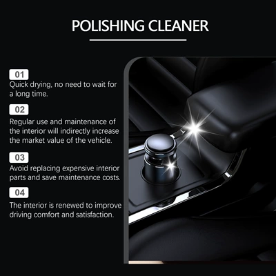 Cleaning/curing agent Agent Car Interior Polishing