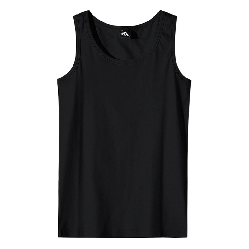 Camiseta sin Mangas para Hombre de Algodón, Transpirable y Elástica para Deportes y Fitness