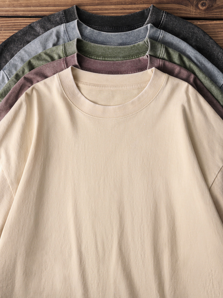 cotton short sleeve T-shirt