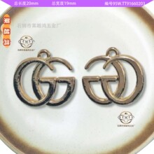 亮面款式直销标扣蚀刻标牌封油展示压铸滚镀金属服装橱箱牛仔裤电
