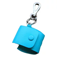 2023 Новый кожаный чехол для хранения Bluetooth-гарнитуры портативный брелок для беспроводной гарнитуры Apple кожаный чехол