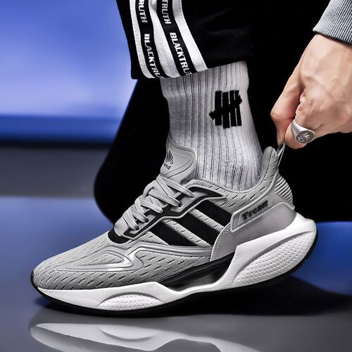Feiwei sports shoes for men  Korean version mesh breathable casual shoes light and comfortable running shoes trendy low-top men's shoes