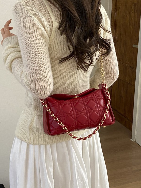 Bolso de mochila para mujeres 2026 ventas calientes nuevas bolsas de cadena coreanas Zhongzhong Ling, bolsas de hombro exquisitas perezosas de alto nivel