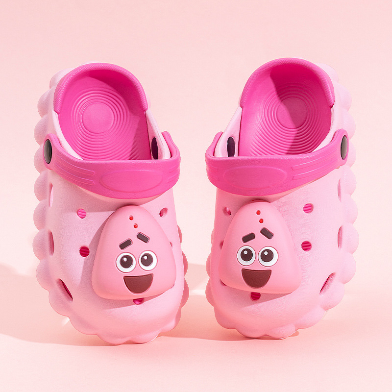 SpongeBob verano nuevo niño agujero zapatos agujero zapatillas antideslizantes suaves para niños sandalias lindas de dibujos animados para chicas