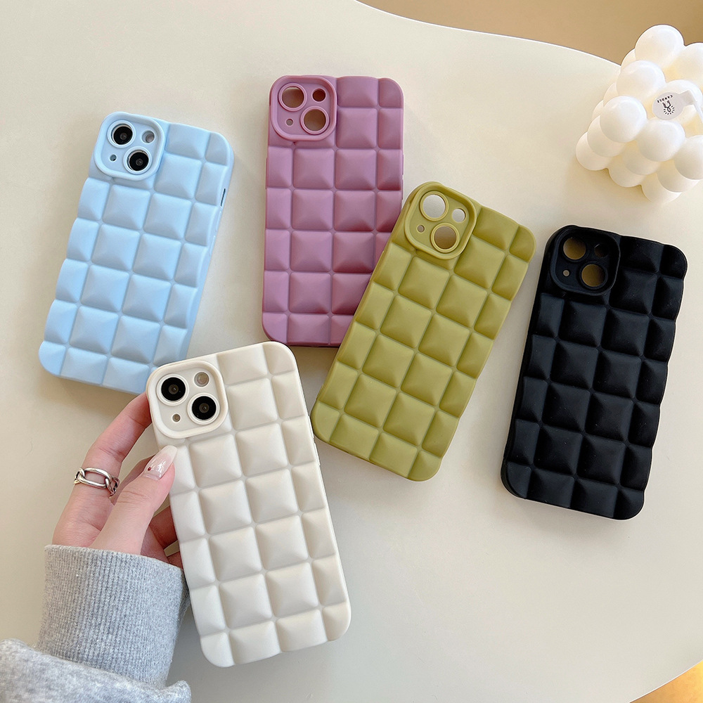 Fashion Plaid Tpu   Phone Cases display picture 1