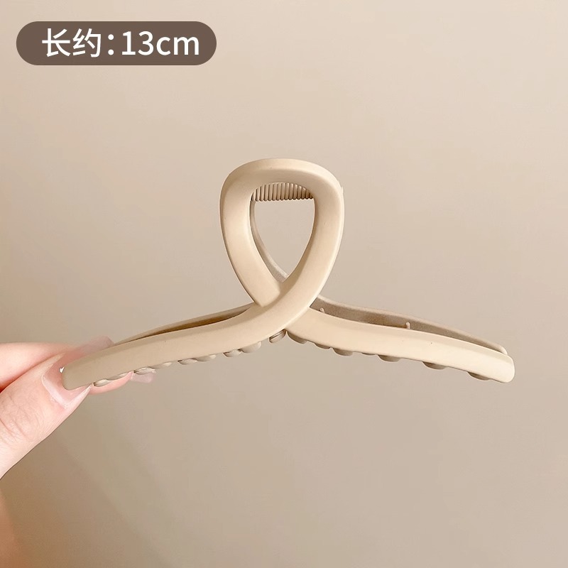 可爱爱心抓夹女新款爆款高级感盘发鲨鱼夹发夹子发卡头饰|undefined