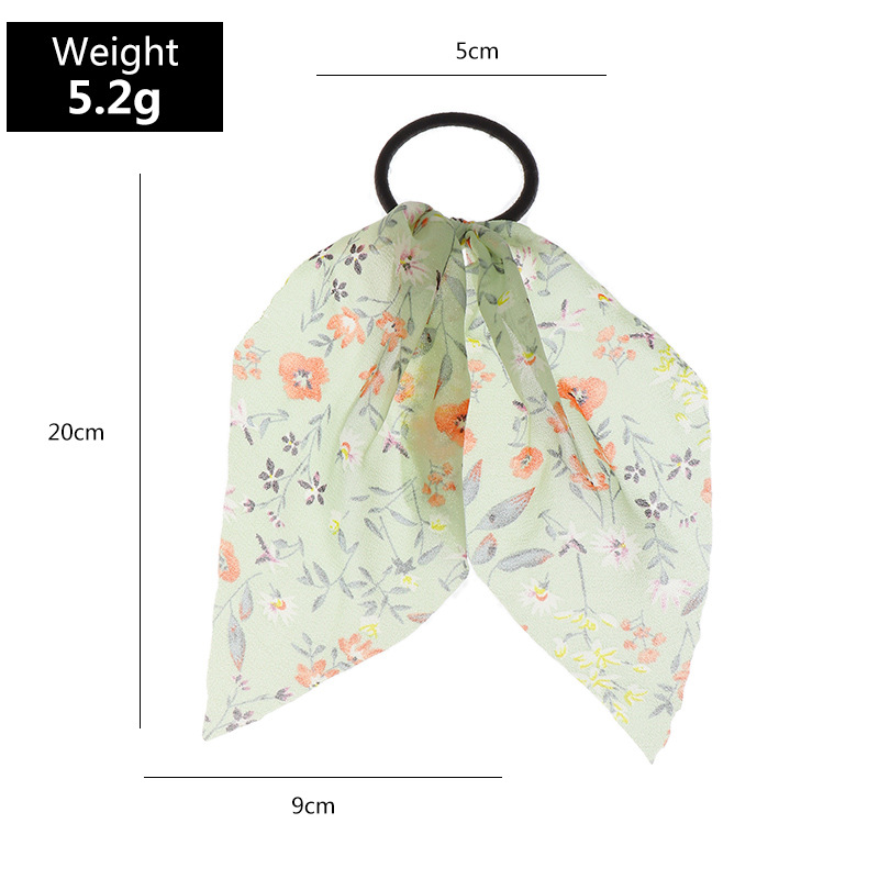 Fashion Printing Triangle Streamers Hair Rope Wholesale display picture 2