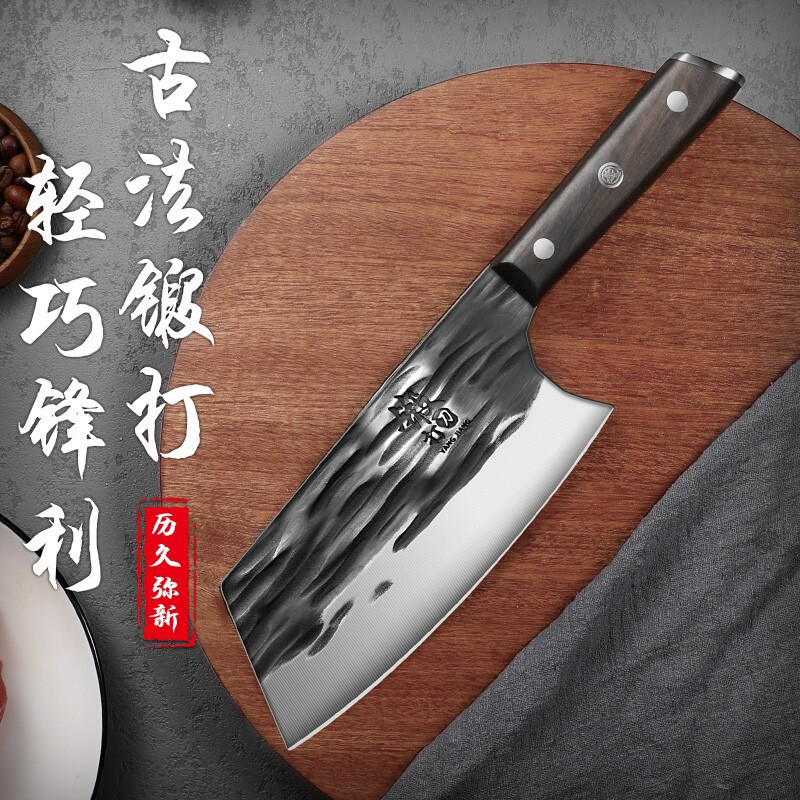 Cuchillo de corte de carne cuchillo de cocina forjado cortador cuchillo de corte cuchillo de cocina cortador cuchillo de cocina forjado para el hogar